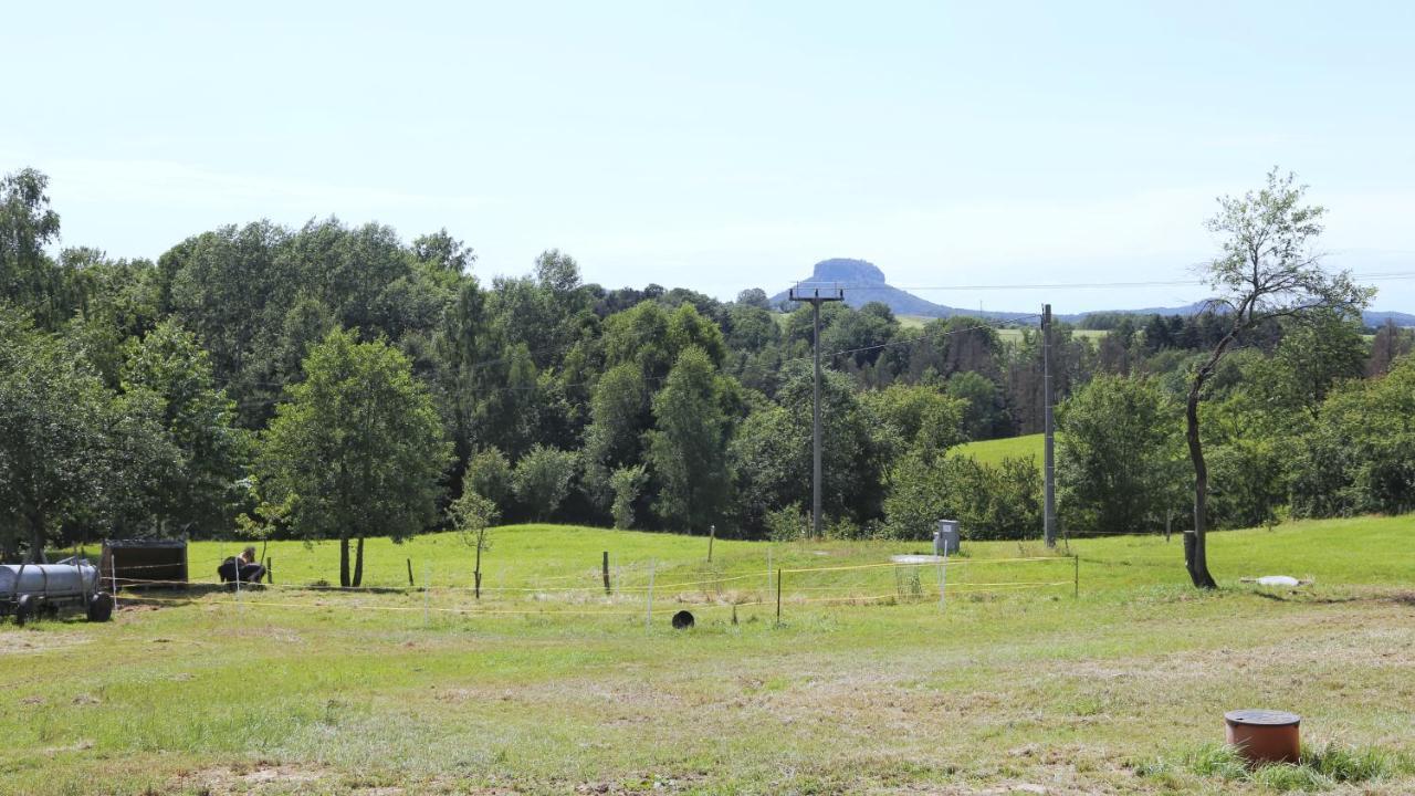 Auszeit Mit Weitblick In Der Saechsischen Schweiz - Kleiner Bauernhof Mit Tieren Und Wallbox Rathmannsdorf ภายนอก รูปภาพ