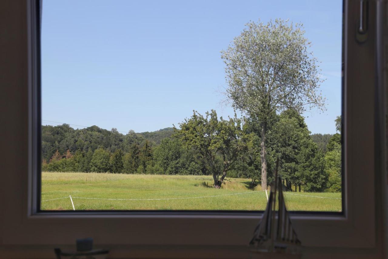 Auszeit Mit Weitblick In Der Saechsischen Schweiz - Kleiner Bauernhof Mit Tieren Und Wallbox Rathmannsdorf ภายนอก รูปภาพ